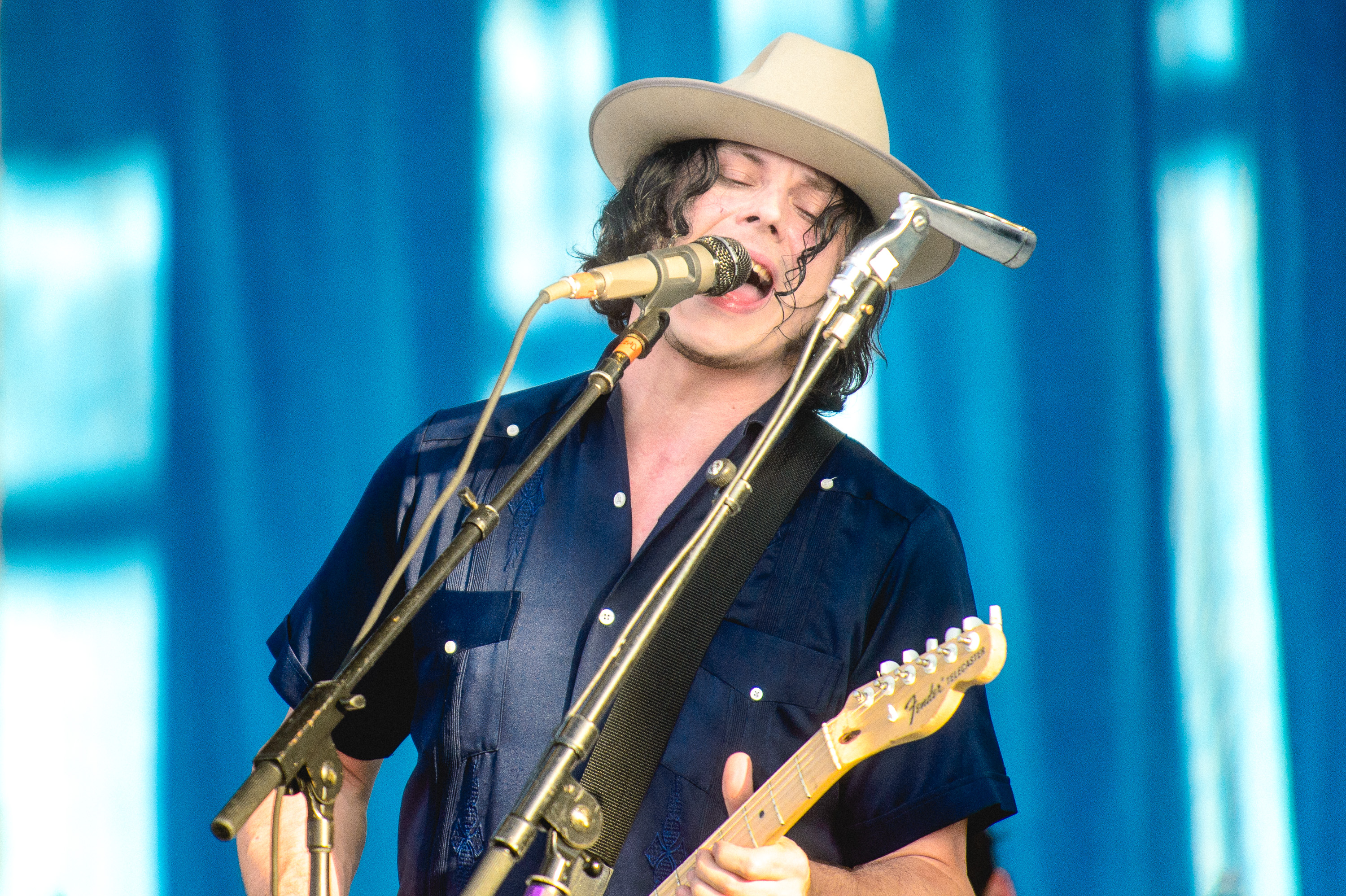Jack White performs at the 2014 Newport Folk Festival-5