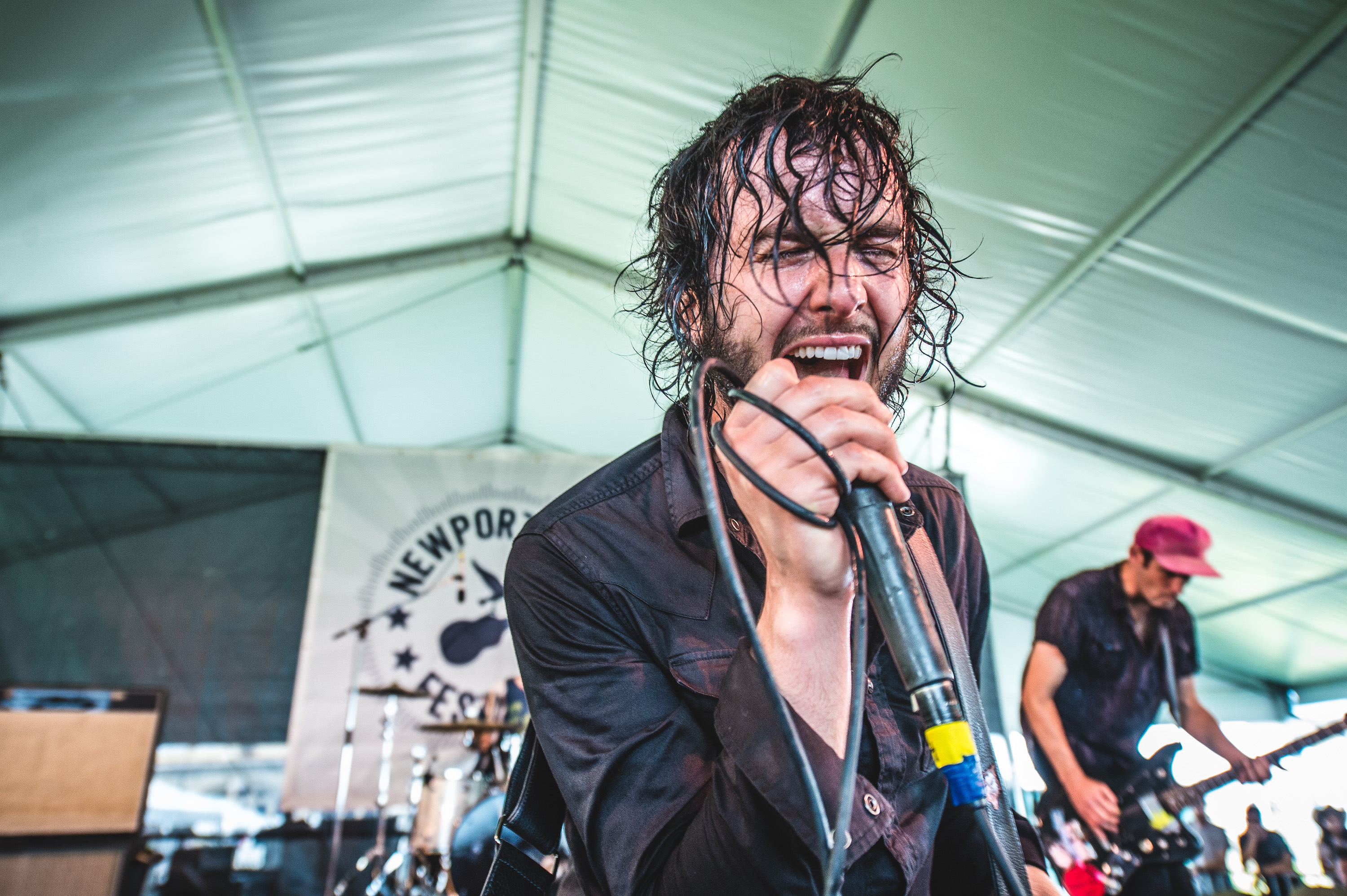 Reignwolf performs at the 2014 Newport Folk Festival-3