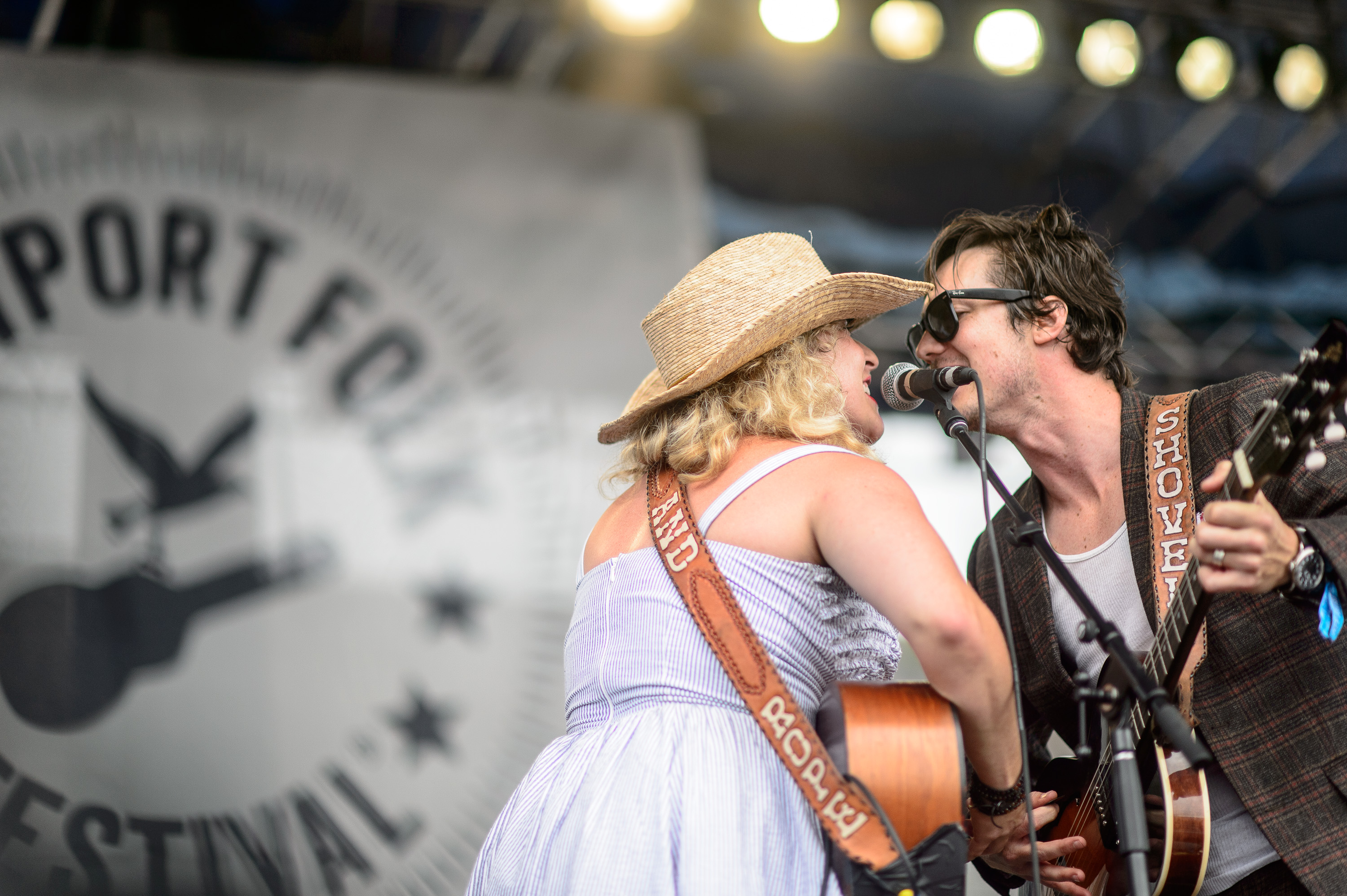 Shovels & Rope performs at the 2014 Newport Folk Festival